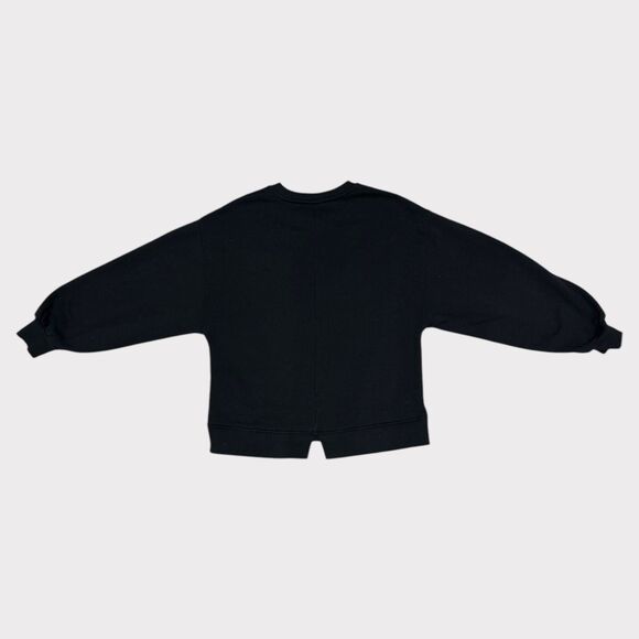 Zara Girls Black Heart Appliqué Sweatshirt - SZ 11-12 EUC - Picture 2 of 3